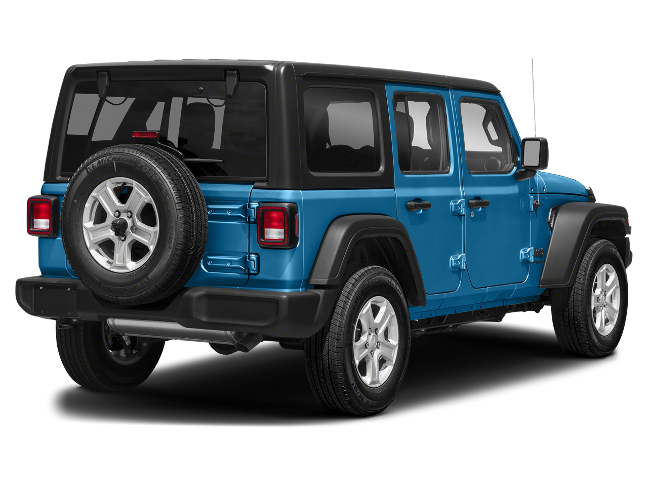 2022 Jeep Wrangler — side profile view
