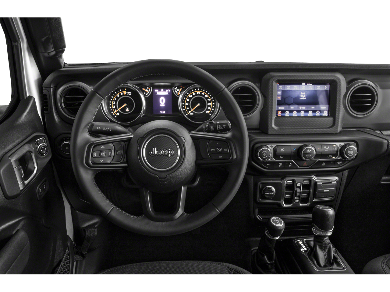 2022 Jeep Wrangler — interior view