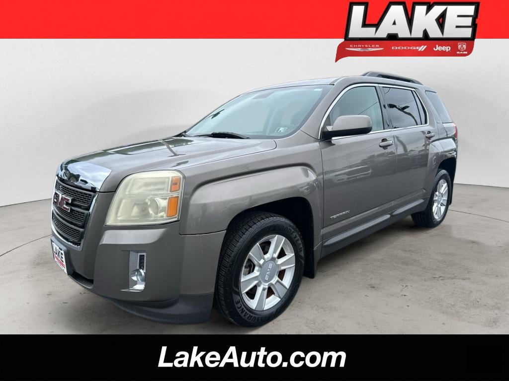 2012 GMC Terrain SLT-1 in Mocha Steel Metallic — front three-quarter view