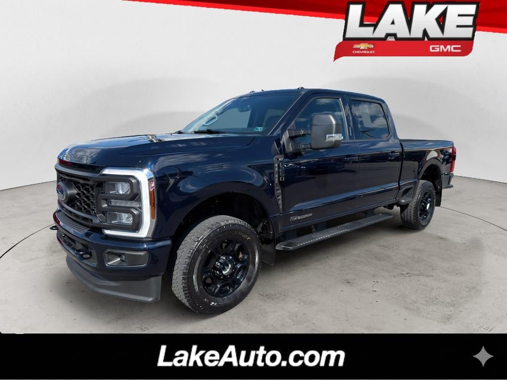 2024 Ford F-250 XLT in Blue — front three-quarter view