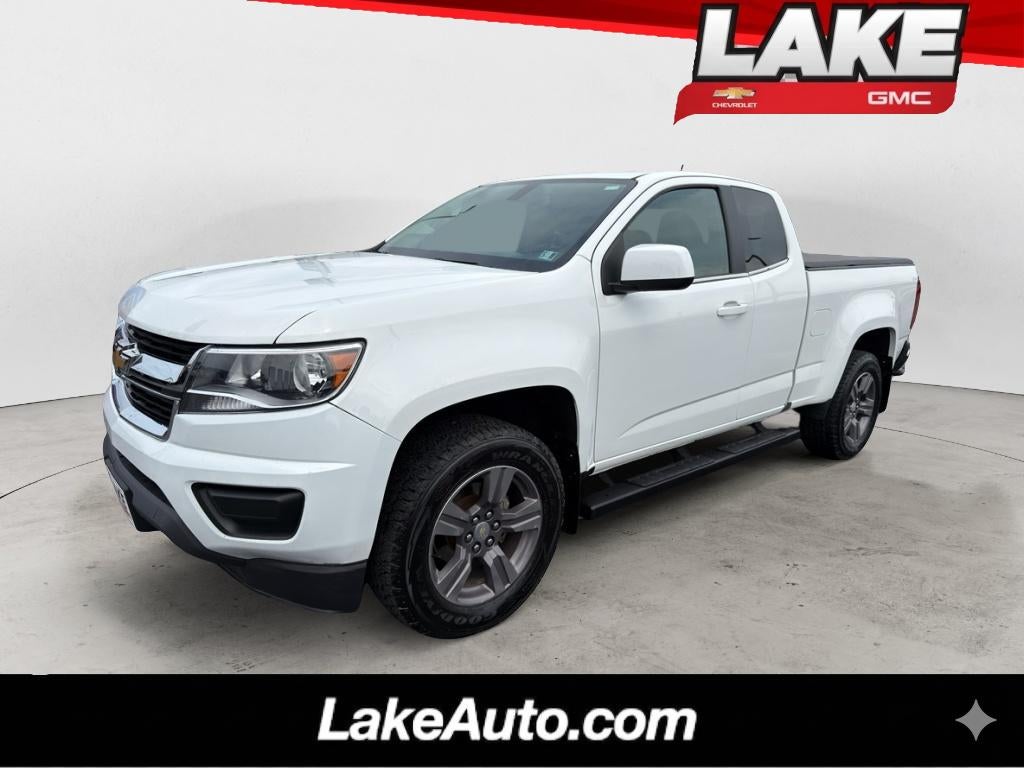2016 Chevrolet Colorado 4WD LT in Summit White — front three-quarter view