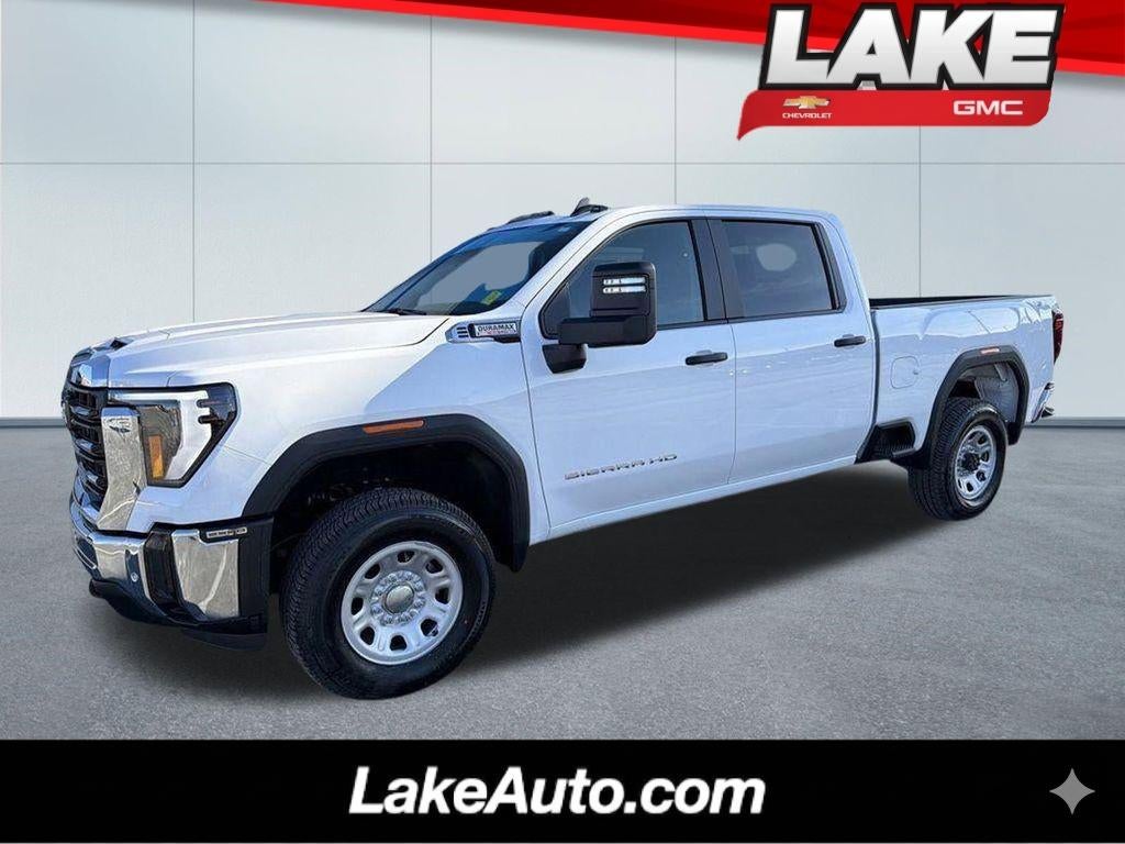 2026 GMC Sierra 2500 HD Pro in Summit White — front three-quarter view