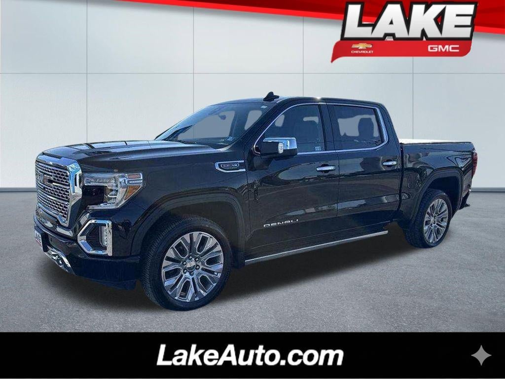 2022 GMC Sierra 1500 Limited Denali in Onyx Black — front three-quarter view