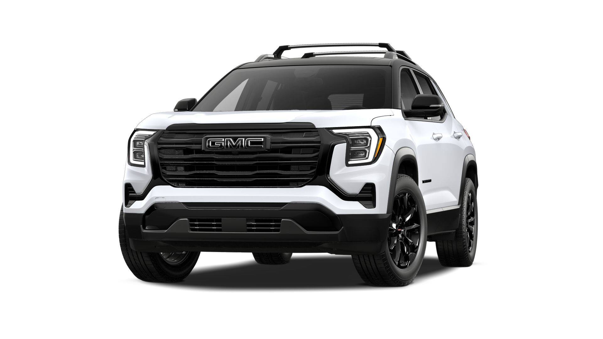 2027 GMC Terrain AWD Elevation in Summit White — front three-quarter view