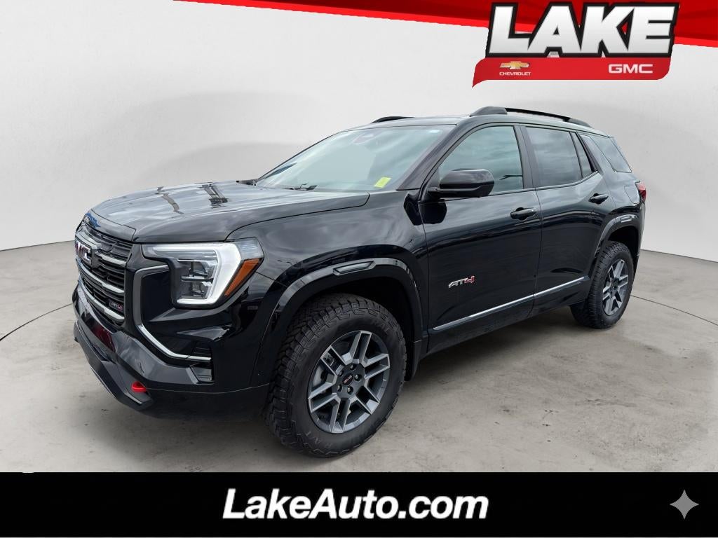 2026 GMC Terrain AT4 in Ebony Twilight Metallic — front three-quarter view